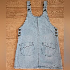 Denim Co. Overall Dress, UK 12, M